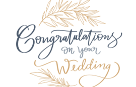 ご結婚おめでとうございます！